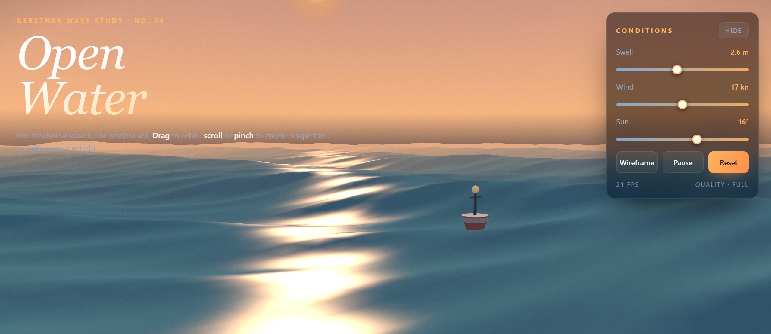 3D ocean