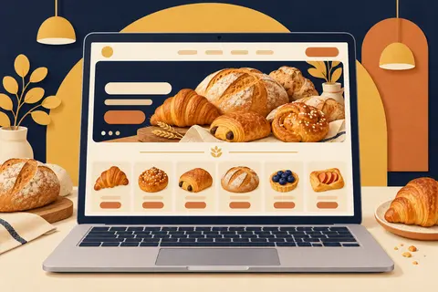 Bakery website idea